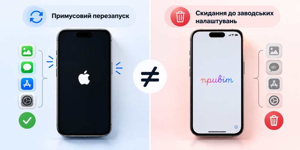 Hard Reset і скидання до заводських налаштувань