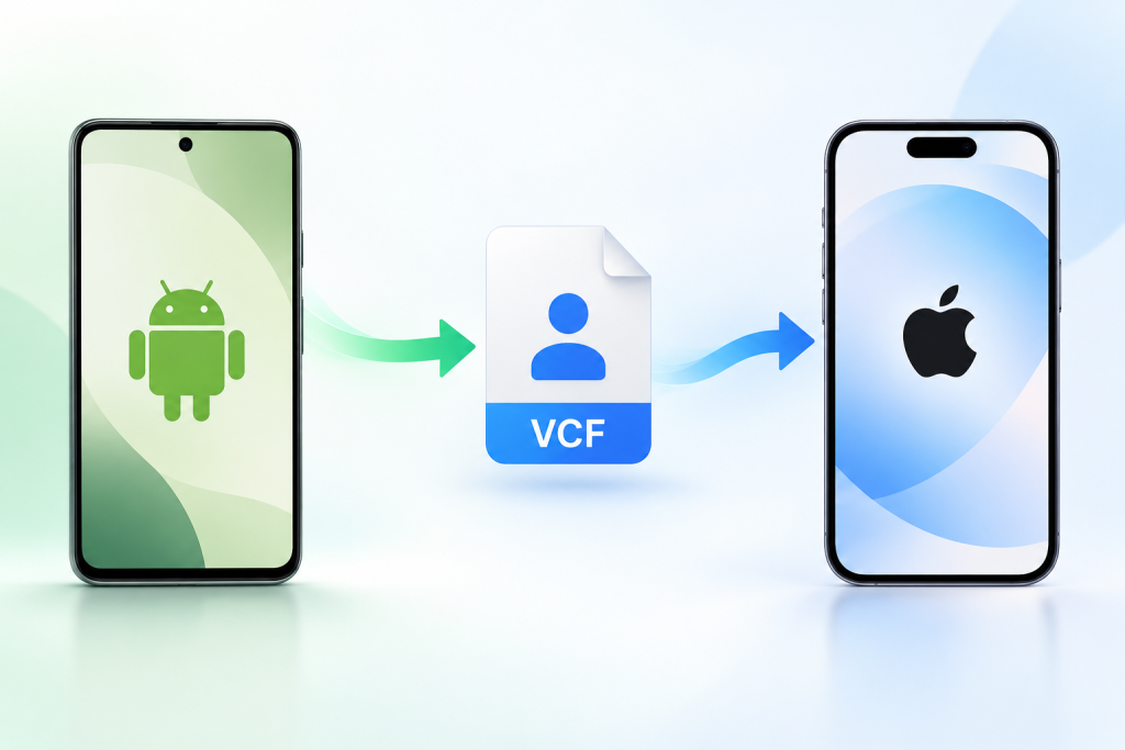 Перенесення контактів через файл VCF