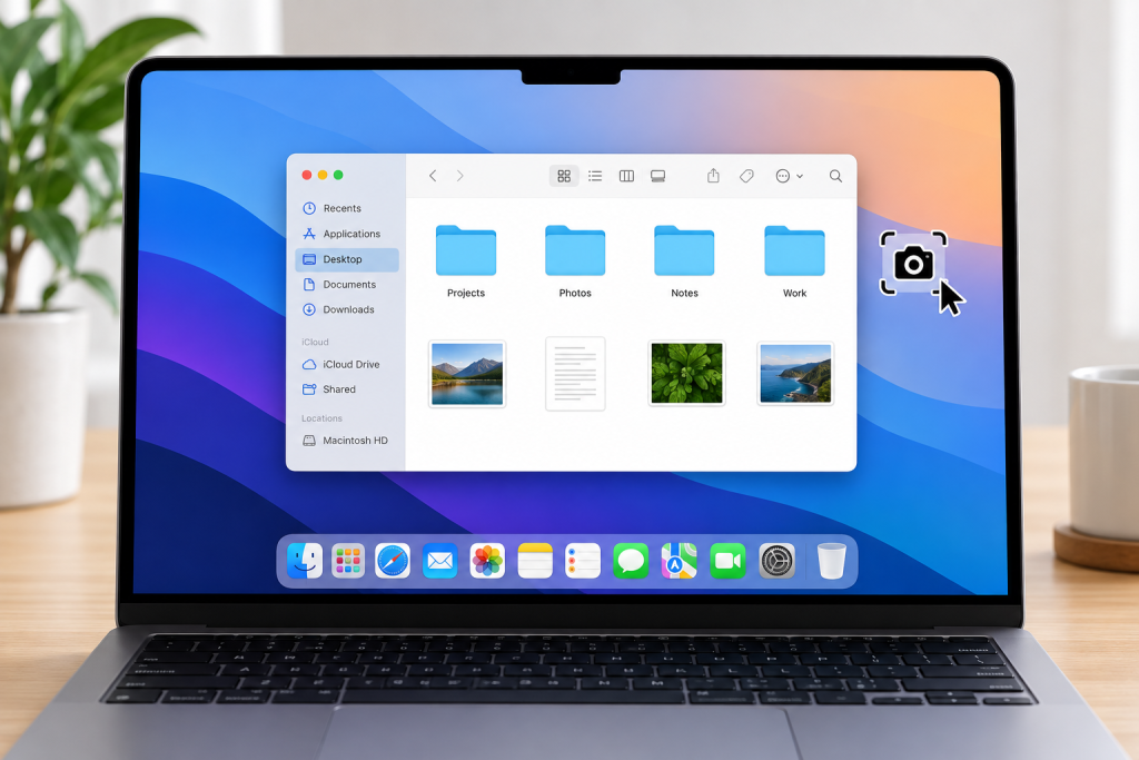 Як зробити скрін окремого вікна на MacBook